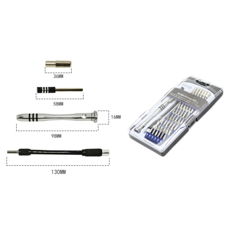 A54bit 54 in 1 Professional Multi-functional Screwdriver Set - Screwdriver Set by JIAFA | Online Shopping UK | buy2fix