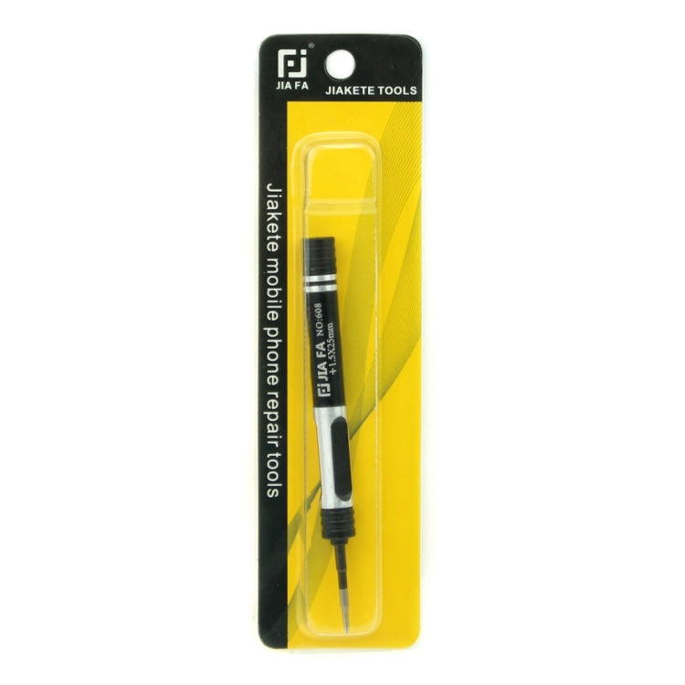 JIAFA JF-608-01 Cross 1.5 Mobile Phone Repair Screwdriver(Black) by JIAFA