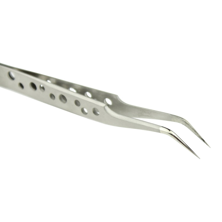 JIAFA JF-602 High-strength Curved Tip Tweezers(Silver) - Tweezers by JIAFA | Online Shopping UK | buy2fix