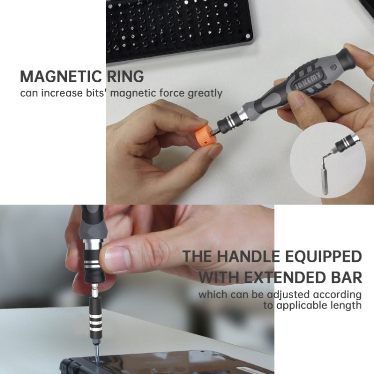 JAKEMY JM-8176 106 in 1 Watch Mobile Phone Disassembly and Repair Tool Kit - Screwdriver Set by JAKEMY | Online Shopping UK | buy2fix