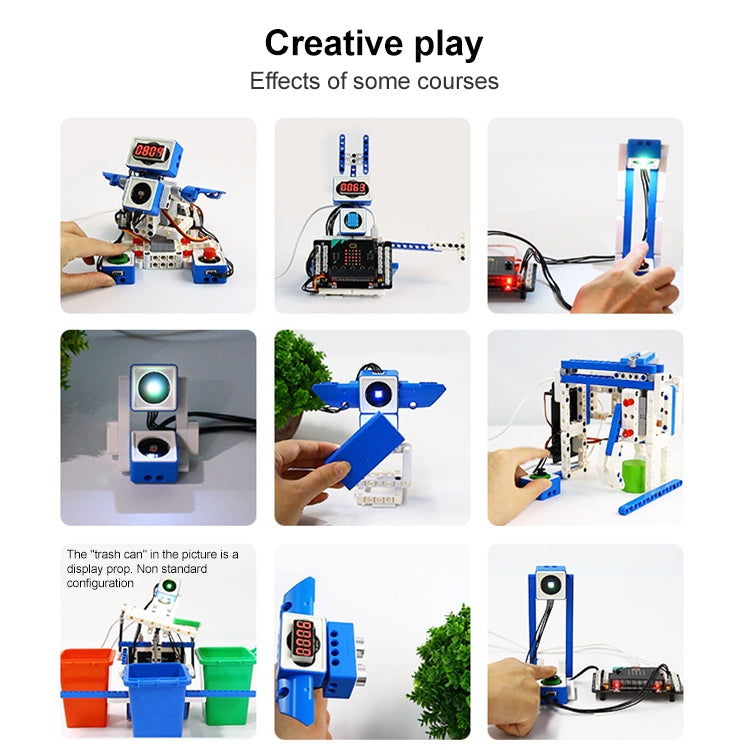 Yahboom Building Block Sensor Module Kit, Compatible with Micro:bit V2/V1.5 Arduino UNO Raspberry Pi Pico, without micro:bit by YAHBOOM