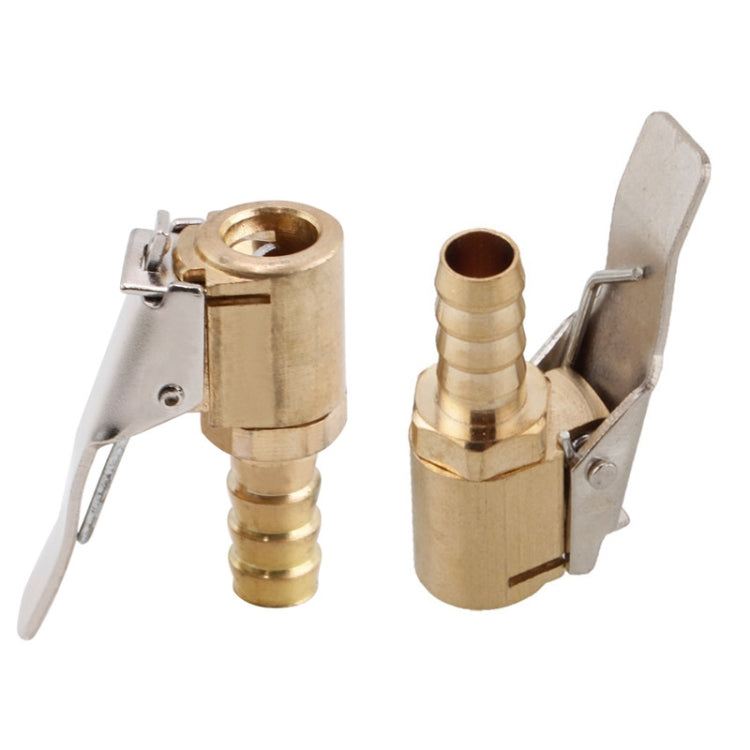 6mm Car Tyre Wheel Tire Air Chuck Inflator Pump Valve Clip Clamp Connector by buy2fix