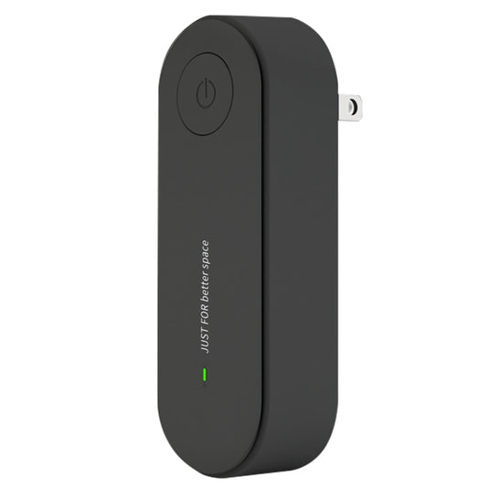 Mini Household Wireless Ultrasonic Deodorizer Vacuum Cleaner Dust Mite Controller, US Plug(Black) by buy2fix