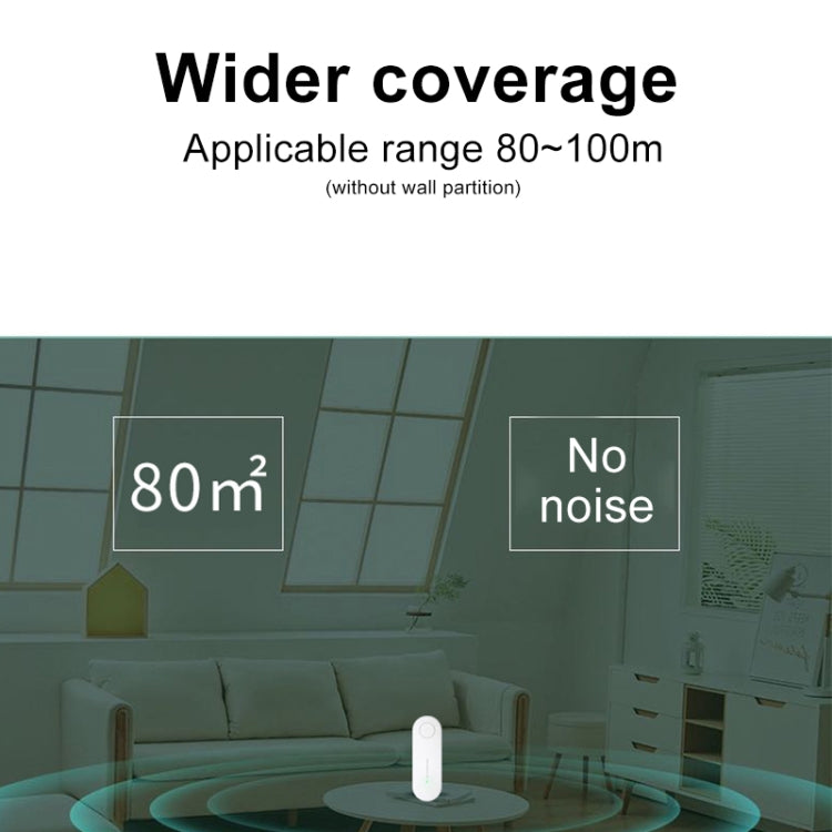 Mini Household Wireless Ultrasonic Deodorizer Vacuum Cleaner Dust Mite Controller, US Plug(Black) - Ultrasonic Cleaner by buy2fix | Online Shopping UK | buy2fix