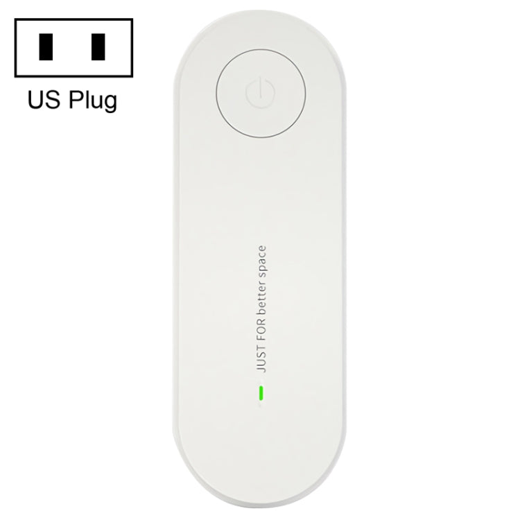 Mini Household Wireless Ultrasonic Deodorizer Vacuum Cleaner Dust Mite Controller, US Plug(White) - Ultrasonic Cleaner by buy2fix | Online Shopping UK | buy2fix