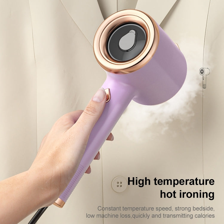 GT-01 33W Handheld Garment Steamer Electric Iron, UK Plug (Light Purple) by buy2fix