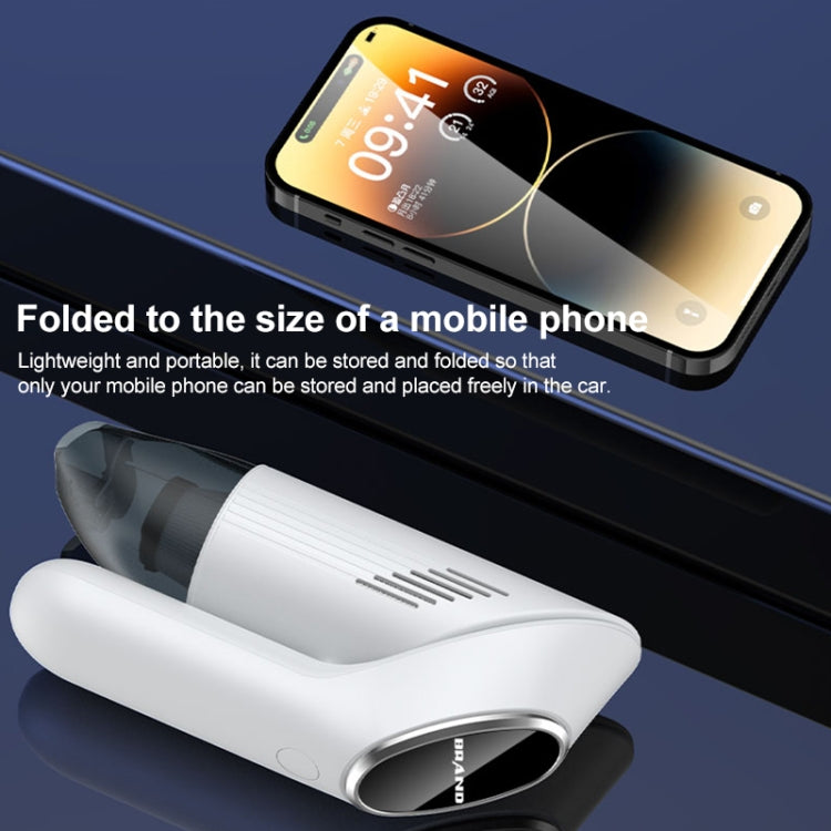 Portable Hand-held Folding Vacuum Cleaner (White) - Vacuum Cleaner by buy2fix | Online Shopping UK | buy2fix
