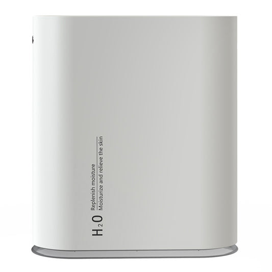 Y10 Runway Dual Jet Humidifier Colorful Marquee Night Light 1L Air Purifier for Home Office(White) by buy2fix