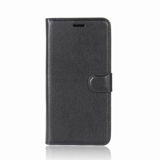 Litchi Texture Horizontal Flip Leather Case for Huawei P30 Lite, with Wallet & Holder & Card Slots (Black) by buy2fix