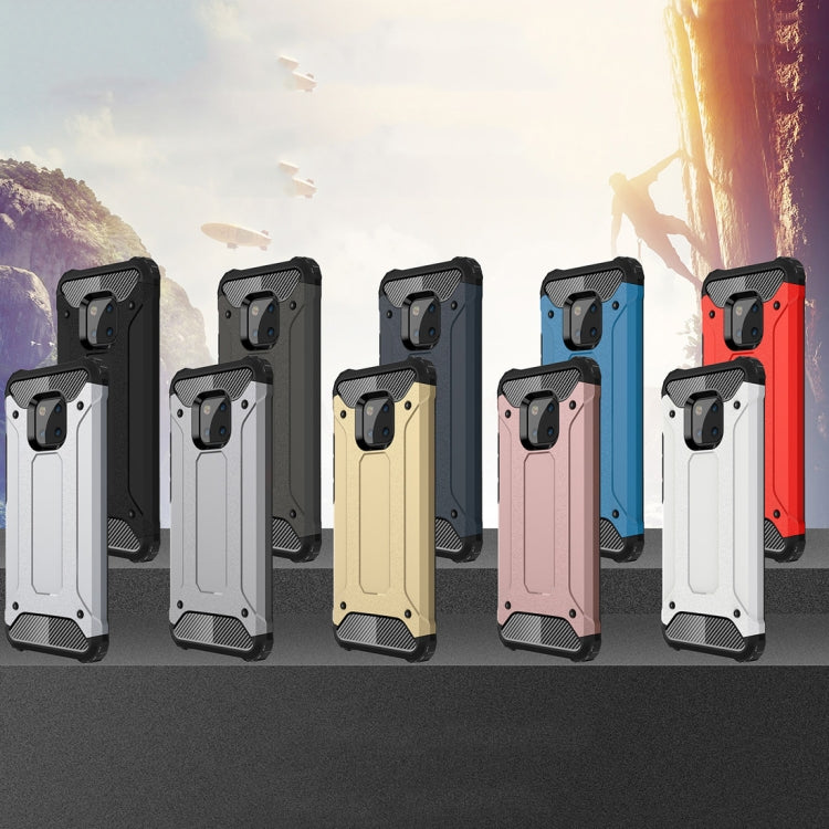 Magic Armor TPU + PC Combination Case for Huawei Mate 20 Pro (Navy Blue) by buy2fix