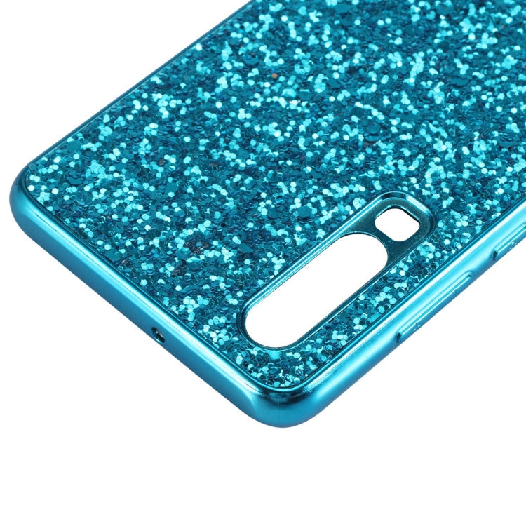 Glitter Powder Shockproof TPU Case for Huawei P30 (Blue) - Huawei Cases by buy2fix | Online Shopping UK | buy2fix