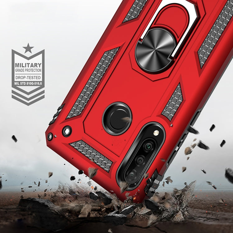 Armor Shockproof TPU + PC Protective Case for Huawei P30 Lite, with 360 Degree Rotation Holder (Rose Gold) - Mobile Accessories by buy2fix | Online Shopping UK | buy2fix
