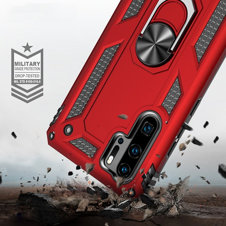 Armor Shockproof TPU + PC Protective Case for Huawei P30 Pro, with 360 Degree Rotation Holder (Black) - Huawei Cases by buy2fix | Online Shopping UK | buy2fix
