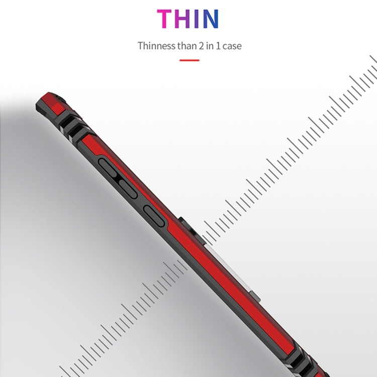 Armor Shockproof TPU + PC Protective Case for Huawei P30 Pro, with 360 Degree Rotation Holder (Black) by buy2fix