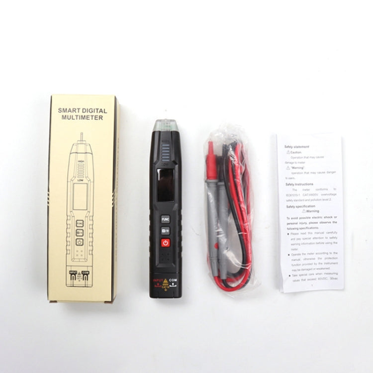 HABOTEST HT122 Multi-function Phase Sequence Digital Multimeter Smart Electricity Test Pen by HABOTEST