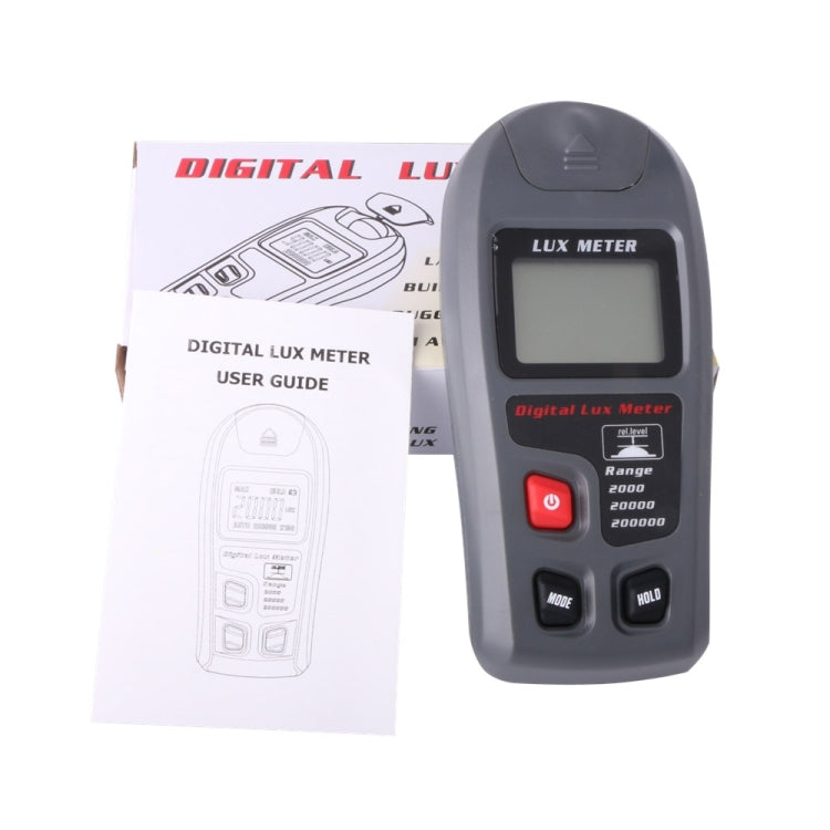 MT-30 LCD Portable Digital Light Lux Meter for Factory / School / House Various Occasion, Range: 0.1-200,000 Lux - Light & Sound Meter by buy2fix | Online Shopping UK | buy2fix