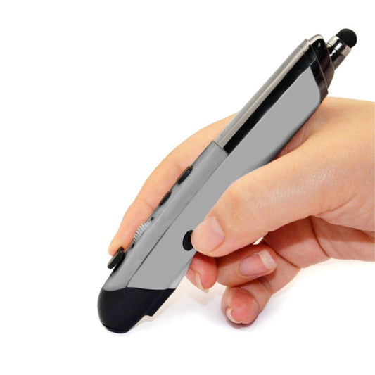PR-08 2.4G Innovative Pen-style Handheld Wireless Smart Mouse, Effective Distance: 10m(Grey) by buy2fix