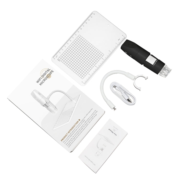 316 50-1000X Adjustable Smart Wifi USB Digital Microscope (Black) by buy2fix