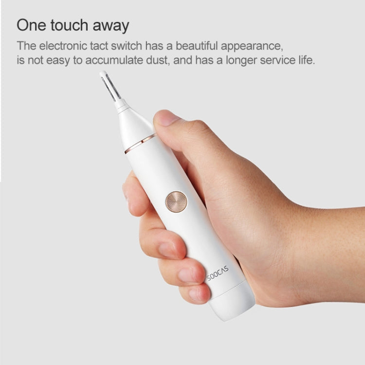 Original Xiaomi SOOCAS N1 Portable Waterproof Electric Nasal Hair Rrimmer - Shavers & Accessories by Xiaomi | Online Shopping UK | buy2fix
