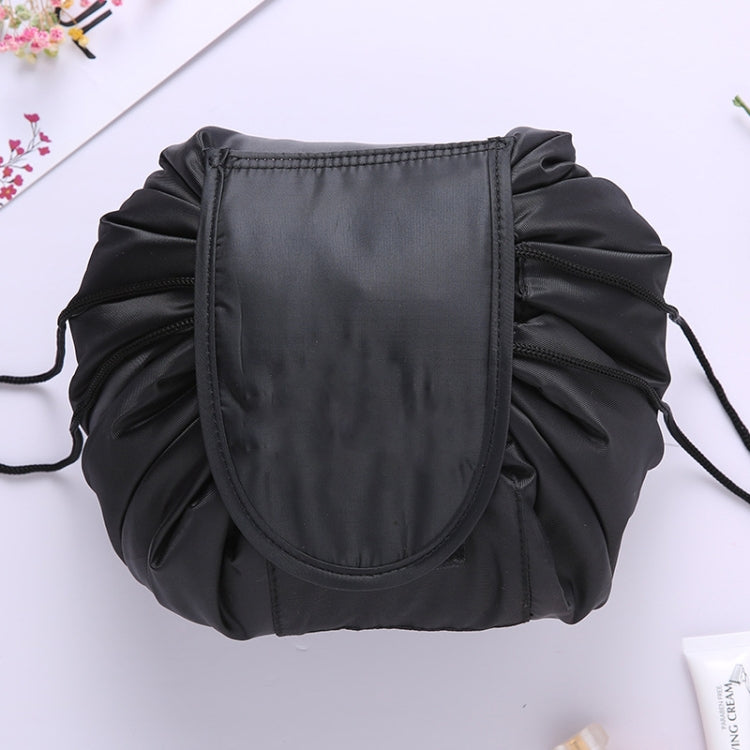 Travel Large Volume Drawstring Bag Cosmetic Sundries Storage Bag(Black) - Storage Bags by buy2fix | Online Shopping UK | buy2fix