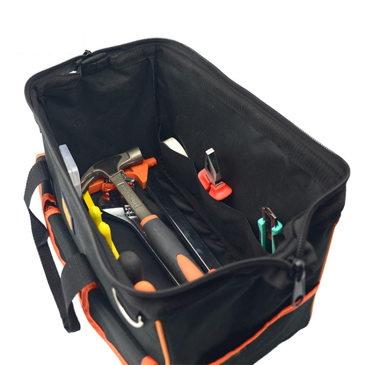 EZRE Multi-function Oxford Cloth Electrician Belt Pouch Maintenance Tools Handbag Shoulder Bag Convenient Tool Bag, Size : 15 inch - Storage Bags & Boxes by buy2fix | Online Shopping UK | buy2fix