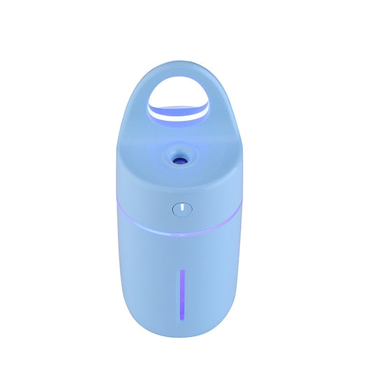 1.5W - 2W 175ml Mini Portable USB Negative Ions Humidifier Beauty and Water Supplement Instrument with Colorful LED Light(Blue) - Air Purifiers & Accessories by buy2fix | Online Shopping UK | buy2fix