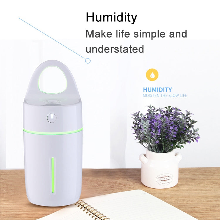 1.5W - 2W 175ml Mini Portable USB Negative Ions Humidifier Beauty and Water Supplement Instrument with Colorful LED Light(White) - Air Purifiers & Accessories by buy2fix | Online Shopping UK | buy2fix