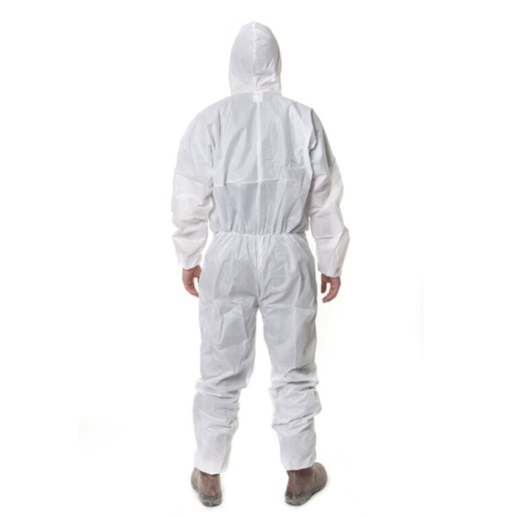 3M 4515 One-piece White Anti-static Anti-chemical Dustproof Sandblasting Suit with Cap, Size: M - Protective Clothing by buy2fix | Online Shopping UK | buy2fix
