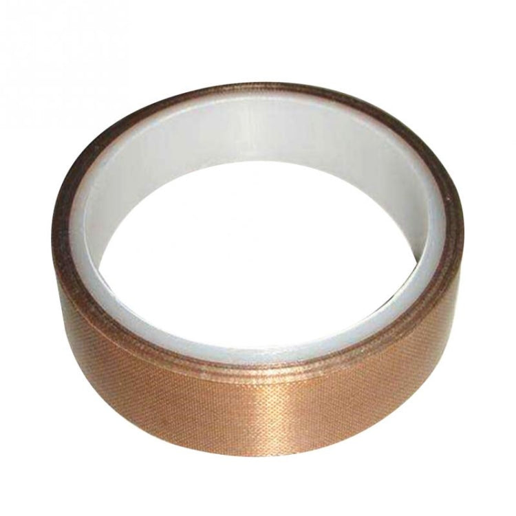 Teflon High Temperature Resistant Cloth Tape Sealing Machine Heat Insulation Tape, Size: 10m x 13mm - Tapes by buy2fix | Online Shopping UK | buy2fix