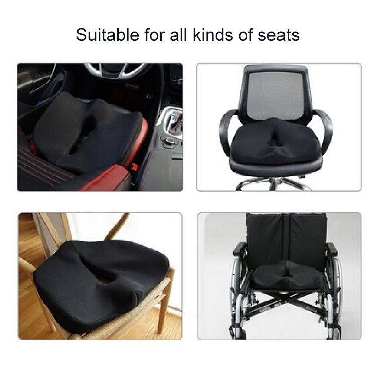 Office Chair Cushion Buttock Coccygeal Orthodontic Cushion, Size: 45x38x13cm by buy2fix