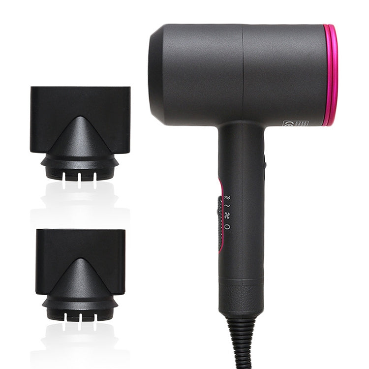 High-power 2000W Anionic Cold Hot Air Constant Temperature Hair Dryer, UK Plug(Red + Black) - Hair Dryers & Accessories by buy2fix | Online Shopping UK | buy2fix