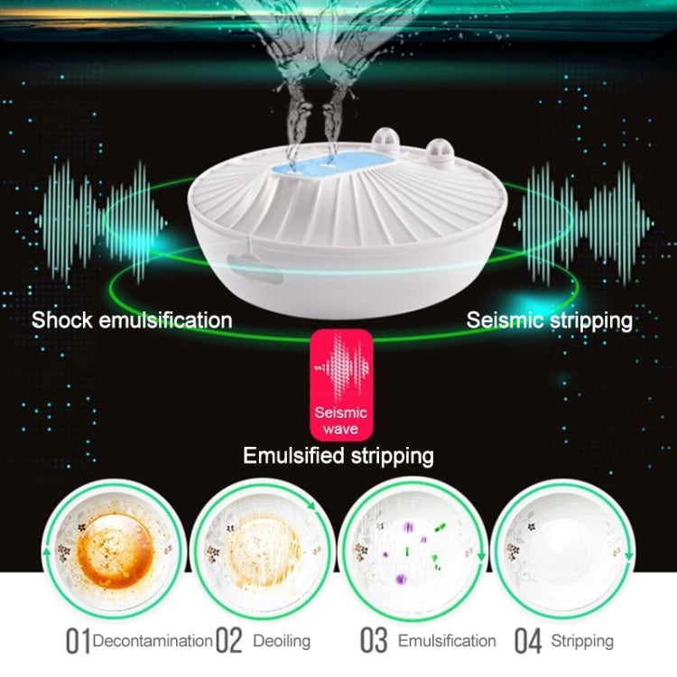 GYB001 Mini-ultrasonic Dishwasher Portable USB Charging Fruit Cleaner, Neutral Packaging(Green) - Dish Washers & Accessories by buy2fix | Online Shopping UK | buy2fix