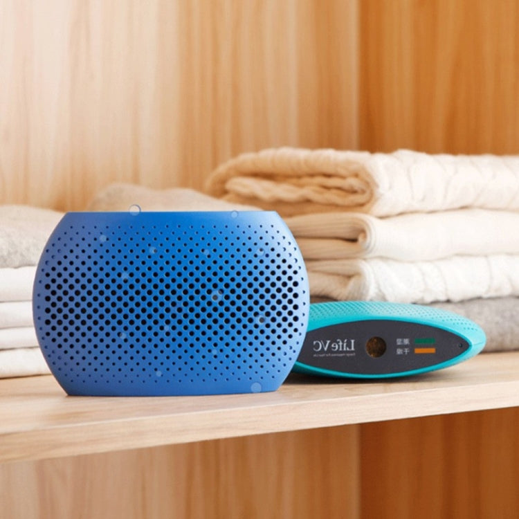 INVITOP Portable Household Wardrobe Piano Moisture-proof Dehumidifier Air Moisturizing Dryer Moisture Absorber, UK Plug (Blue) - Dehumidifiers by buy2fix | Online Shopping UK | buy2fix
