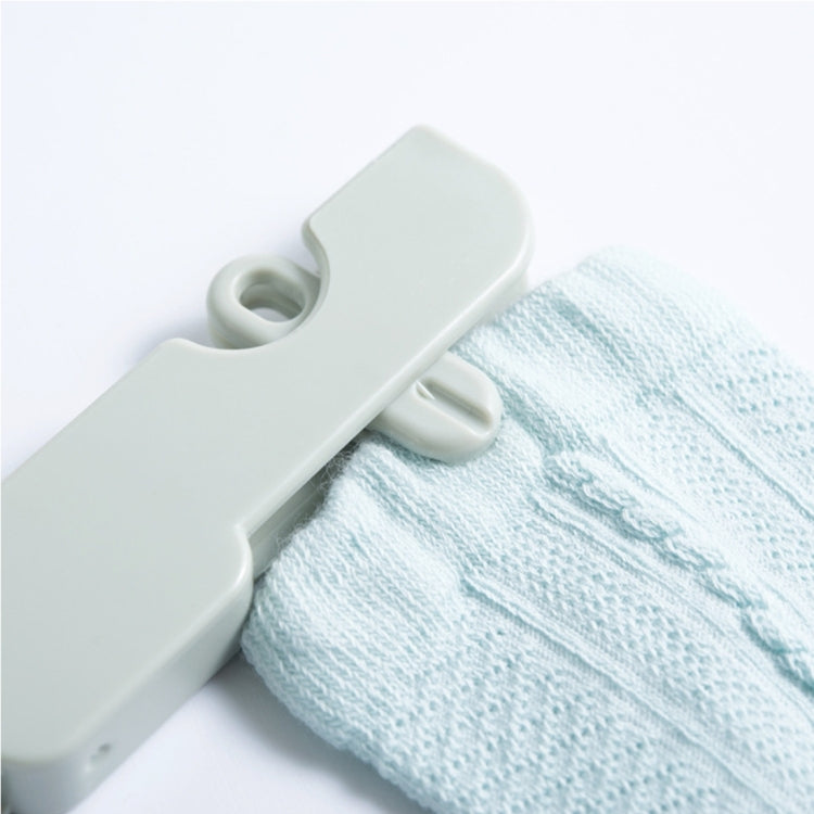 Foldable Clothes Hanger Drying Rack with 4 Hidden Clips for Home / Travel, Random Color Delivery - Shelf & Hooks by buy2fix | Online Shopping UK | buy2fix