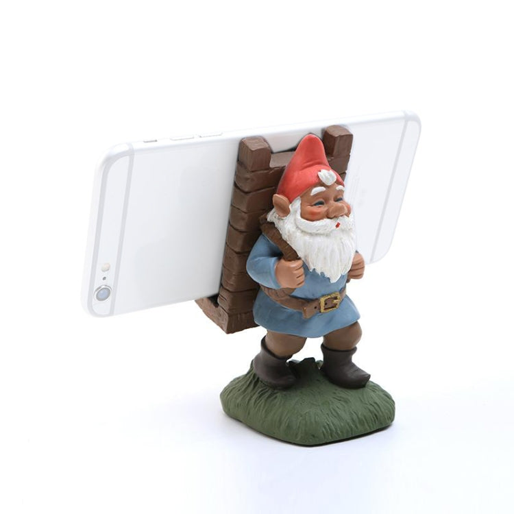 Keepwood KW-0111B Santa Claus Dwarf Shape Creative Desktop Mobile Phone Holder Bracket by Keepwood