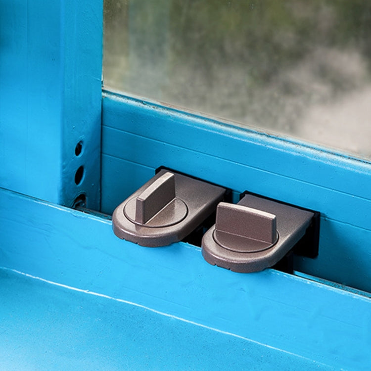 Sliding Sash Stopper Cabinet Locks & Straps Doors Security Anti-theft Lock Window Door Baby Safety Lock by buy2fix