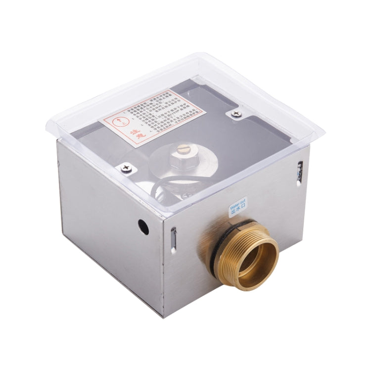 Recessed Wall in Type Flush Valve for Auto-induction Toilet, with Infrared Automatic Function DC AC - Smart Kitchen and Toilet by buy2fix | Online Shopping UK | buy2fix