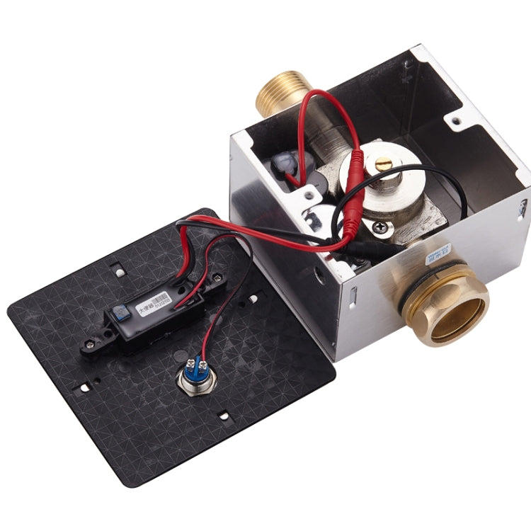 Recessed Wall in Type Flush Valve for Auto-induction Toilet, with Infrared Automatic Function DC AC - Smart Kitchen and Toilet by buy2fix | Online Shopping UK | buy2fix