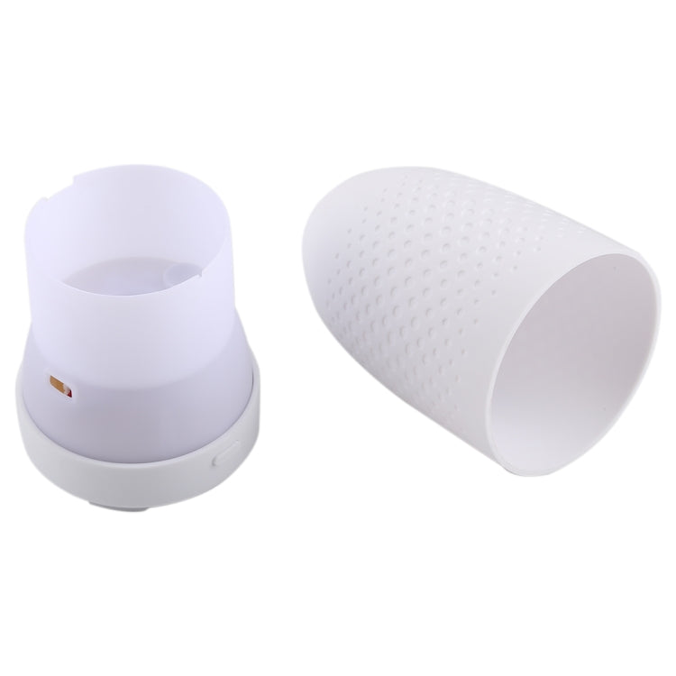 5W Honeycomb Texture Mini Humidifier with Colorful Light, Capacity: 50ml, DC 5V(White) - Air Purifiers & Accessories by buy2fix | Online Shopping UK | buy2fix