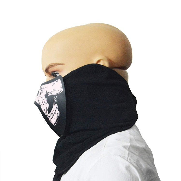FG-MA-023 Halloween Mask Voice Control LED Cold Light Terror Cosplay Mask - Halloween Masks by buy2fix | Online Shopping UK | buy2fix