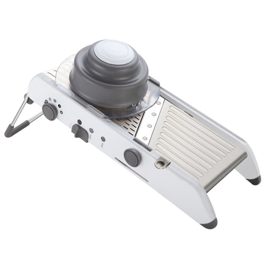 CZ-01 Multifunctional Household Stainless Steel Manual Vegetable Cutting Machine Carrot Potato Grater (Silver) by buy2fix