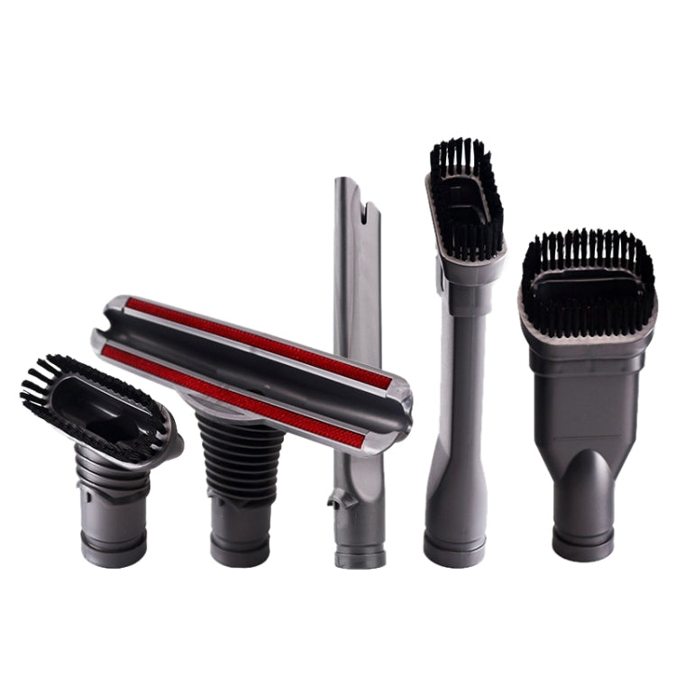 5pcs / Set Household Wireless Vacuum Cleaner Brush Head Parts Accessories for Dyson V6 - For Dyson Accessories by buy2fix | Online Shopping UK | buy2fix