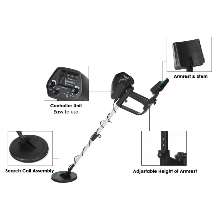 MD4030 Underground Metal Detector, Measuring Range: 1-30cm - Metal Detector by buy2fix | Online Shopping UK | buy2fix