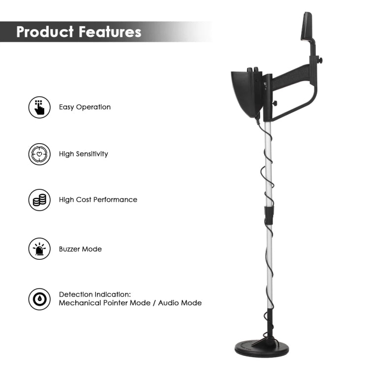 MD4030 Underground Metal Detector, Measuring Range: 1-30cm - Metal Detector by buy2fix | Online Shopping UK | buy2fix