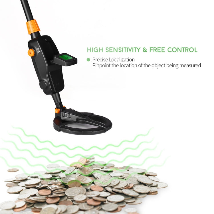 MD1008A Underground Metal Detector Children Toy Detector with LCD Screen, Measuring Range: 10cm - Metal Detector by buy2fix | Online Shopping UK | buy2fix