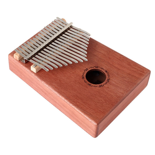 17-tone Acacia Wood Single Kalimba Thumb Piano Kalimba Finger Piano by buy2fix