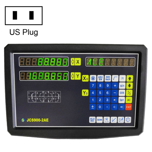 JCS900-2AE Two Axes Digital Readout Display Milling Lathe Machine, US Plug - Digital Multimeter by buy2fix | Online Shopping UK | buy2fix