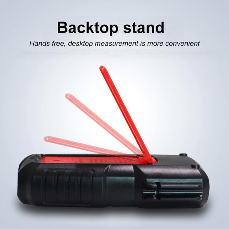 BSIDE ADMS6 High-precision Fully Automatic Small Digital Intelligent Multimeter with HD Digital Display & Shockproof Cover, Support Function Range Switch & Double-sided Pen Holder (Red) - Digital Multimeter by buy2fix | Online Shopping UK | buy2fix