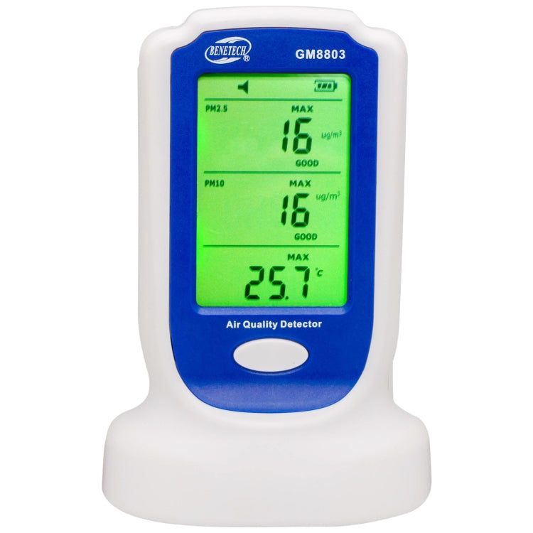 BENETECH GM8803 Home Indoor Air Quality Detector Haze Smog Tester PM2.5 PM10 Gas Analyzers - Air & Water Quality Tester by BENETECH | Online Shopping UK | buy2fix