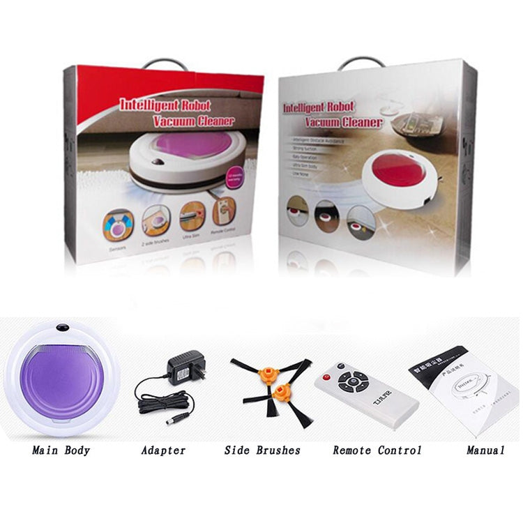 TOCOOL TC-350 Smart Vacuum Cleaner Household Sweeping Cleaning Robot with Remote Control(Red) by TOCOOL